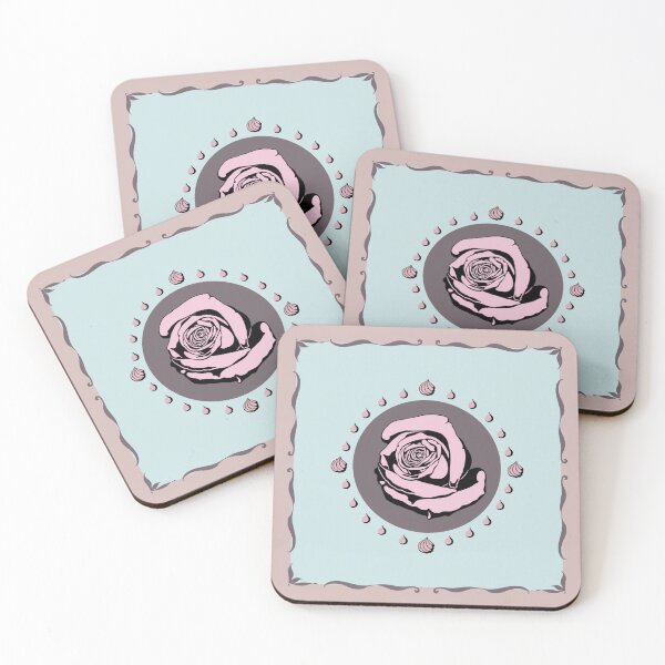 Item preview, Design of Flower of Rose with Decorative motifs.  designed and sold by cremedecolor.