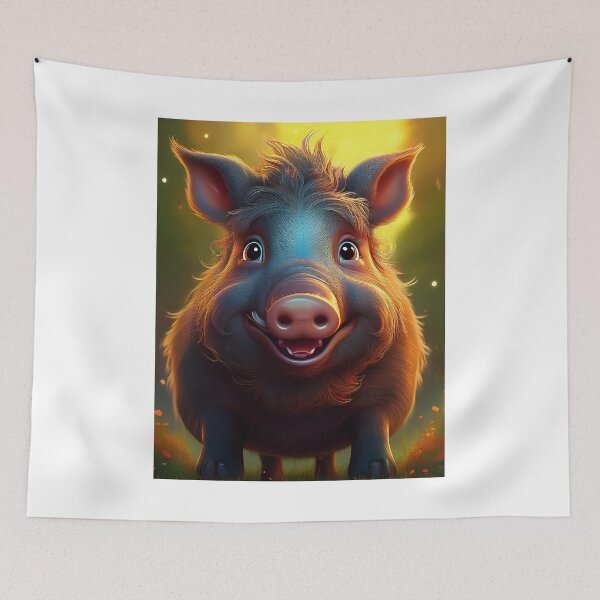 Item preview, Cute Boar designed and sold by MontartRoma.