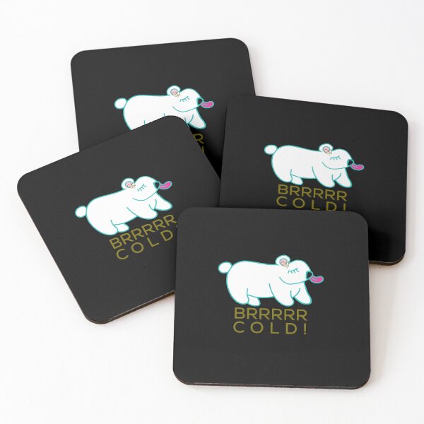 Item preview, LaMaisonOfMY EAT AN ICE CREAM POLAR BEAR COLLECTION No.9 GOLDEN BLACK designed and sold by LaMaisonOfMY.
