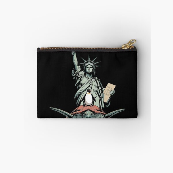 Item preview, Penguins Flippers Up, Funny Tariffs Anti Trump, Subtle FDT designed and sold by splindoershop.