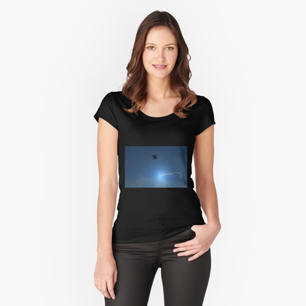 Item preview, Fitted Scoop T-Shirt designed and sold by Jdubphotog.
