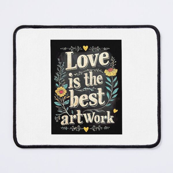 Item preview, Love is the best work of art designed and sold by paulrommer.