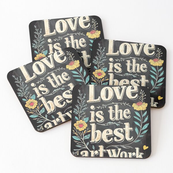 Item preview, Love is the best work of art designed and sold by paulrommer.