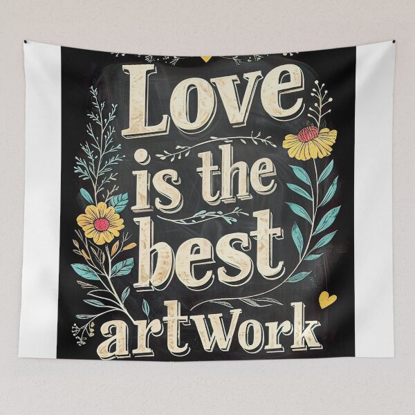 Item preview, Love is the best work of art designed and sold by paulrommer.