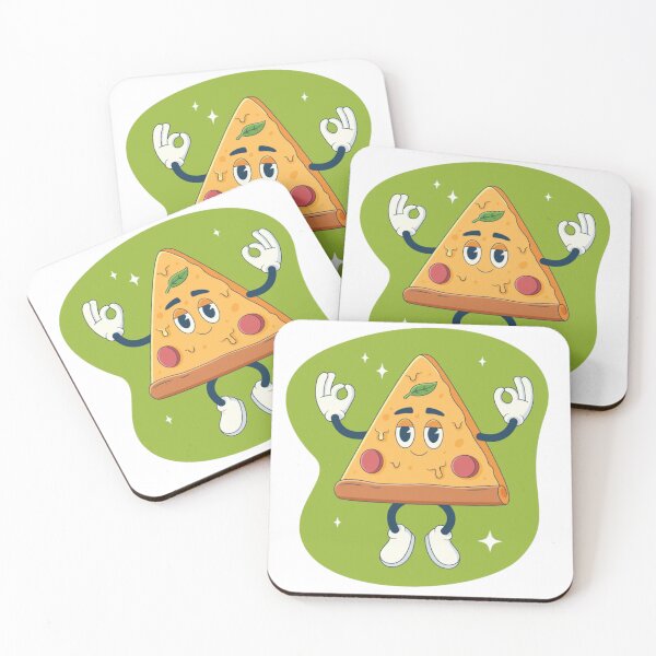 Item preview, pizza cartoon emoji classic sticker designed and sold by anandsiva2703.