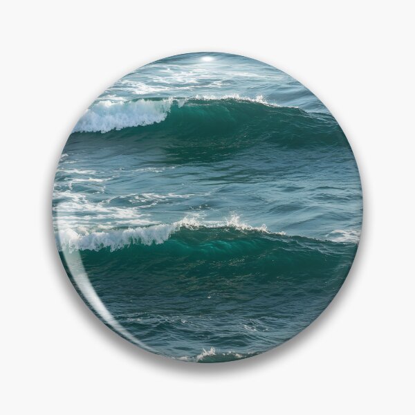 Item preview, Ocean Waves Aesthetic – Tranquil Sea Art, Coastal Nature Print designed and sold by Unlimited-Style.