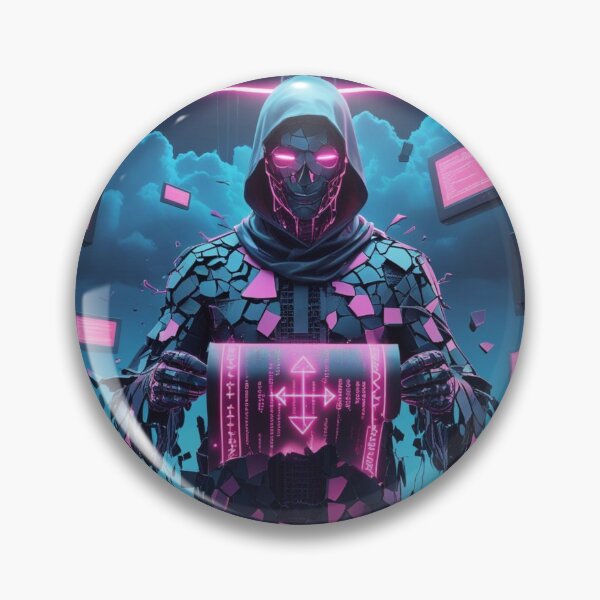 Item preview, Data Scribe // Archive_11 – Fractured Codebearer Glitchcore Print designed and sold by TokyoMyasta.