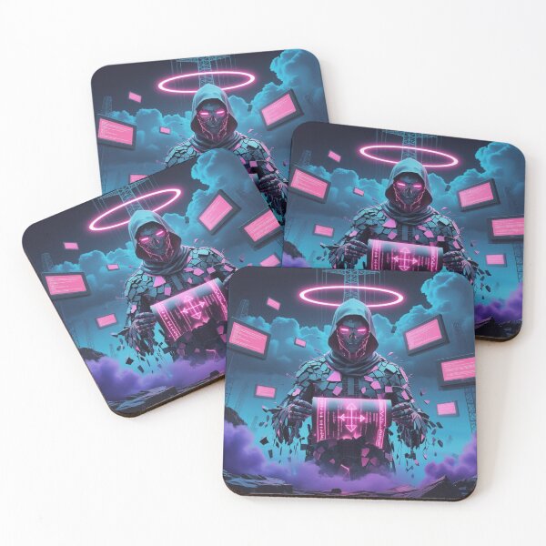 Item preview, Data Scribe // Archive_11 – Fractured Codebearer Glitchcore Print designed and sold by TokyoMyasta.