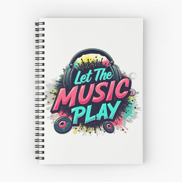 Item preview, Let the Music Play – Vibe Tee designed and sold by WillRose-Fashon.