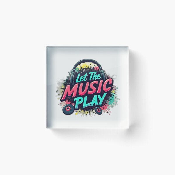 Item preview, Let the Music Play – Vibe Tee designed and sold by WillRose-Fashon.