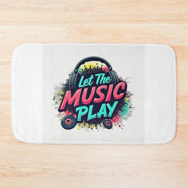 Item preview, Let the Music Play – Vibe Tee designed and sold by WillRose-Fashon.