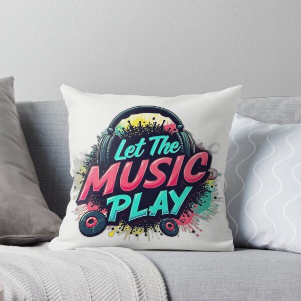 Item preview, Let the Music Play – Vibe Tee designed and sold by WillRose-Fashon.