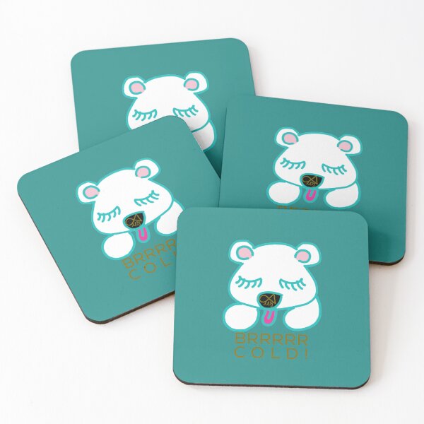 Item preview, LaMaisonOfMY EAT AN ICE CREAM POLAR BEAR COLLECTION No.11 GOLDEN GREEN designed and sold by LaMaisonOfMY.