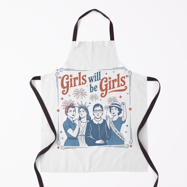 Item preview, Girls Will Be Girls, Feminist designed and sold by vintagearttee.