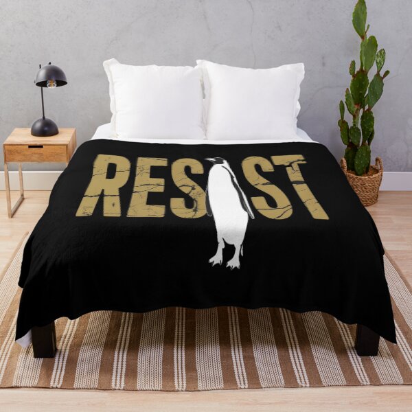 Item preview, Penguins Resist Shirt, Penguins Against Tariffs Shirt, Funny Anti Trump designed and sold by splindoershop.