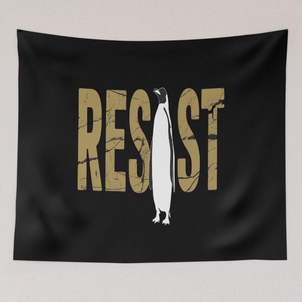 Item preview, Penguins Resist Shirt, Penguins Against Tariffs Shirt, Funny Anti Trump designed and sold by splindoershop.