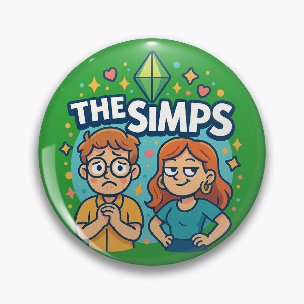 Item preview, The Simps – Funny Sims Game Parody designed and sold by GirlyPopped.