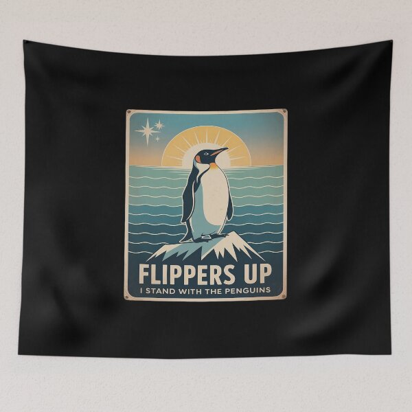 Item preview, Penguins Resist Short Sleeve Unisex S-3XL T Shirt, FDT designed and sold by splindoershop.