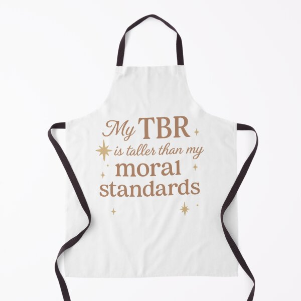 Item preview, My TBR Is Taller Than My Moral Standards – BookTok T-Shirt & Bookish Merch designed and sold by BrokenCrownDesigns.