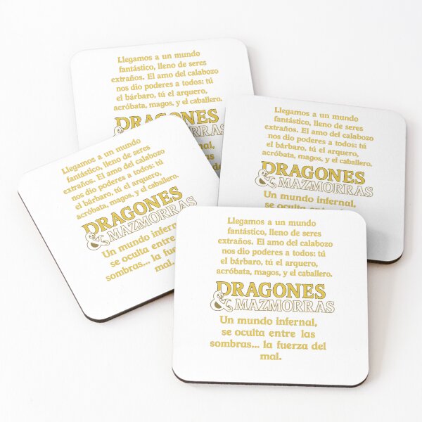 Vista previa del artículo con la obra «Intro de Dragones y Mazmorras en castellano», diseñado y vendido por PIRULANDIA.