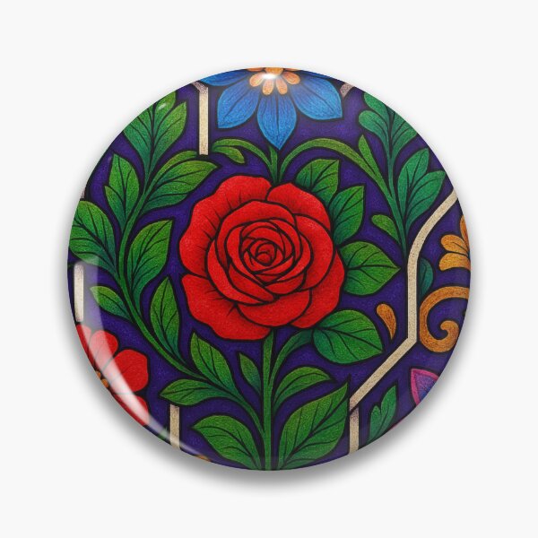 Item preview, Colorful floral symmetry designed and sold by Sigtrix.