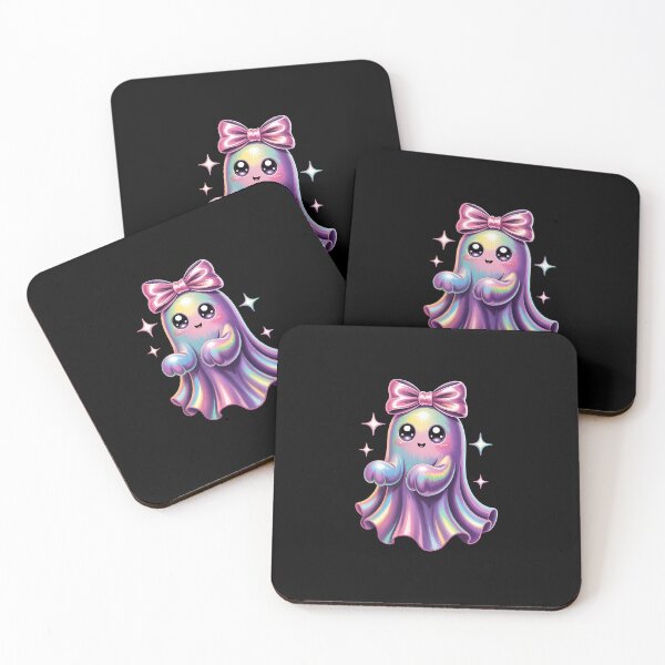 Item preview, Pastel Galaxy Ghost Halloween Girl Kids Ghost Coquette Bow designed and sold by diyoor.