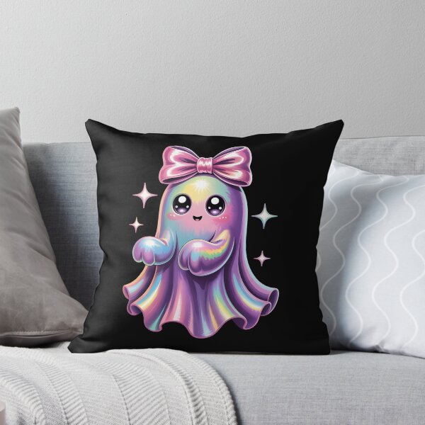 Item preview, Pastel Galaxy Ghost Halloween Girl Kids Ghost Coquette Bow designed and sold by diyoor.