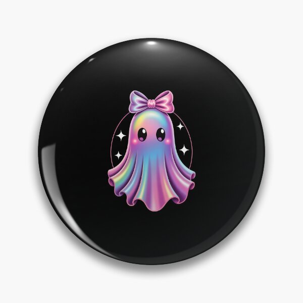Item preview, Pastel Galaxy Ghost Halloween Girl Kids Ghost Coquette Bow designed and sold by diyoor.