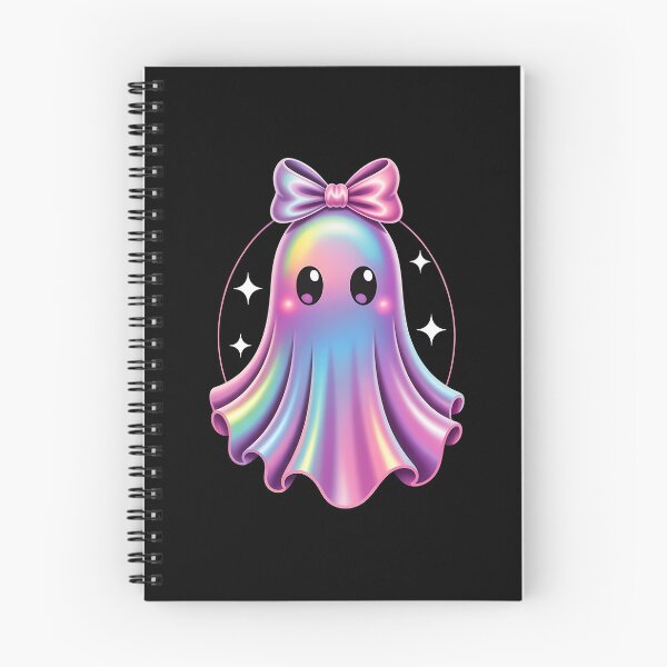 Item preview, Pastel Galaxy Ghost Halloween Girl Kids Ghost Coquette Bow designed and sold by diyoor.