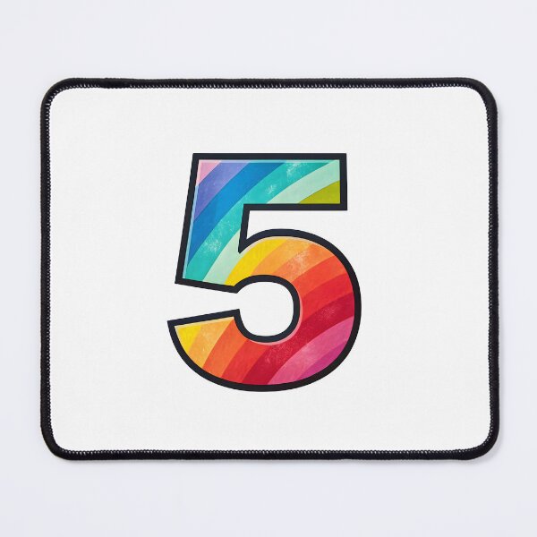 Item preview, Number 5 designed and sold by nimmitrends.