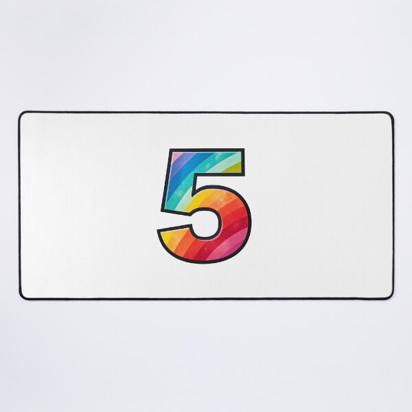 Item preview, Number 5 designed and sold by nimmitrends.