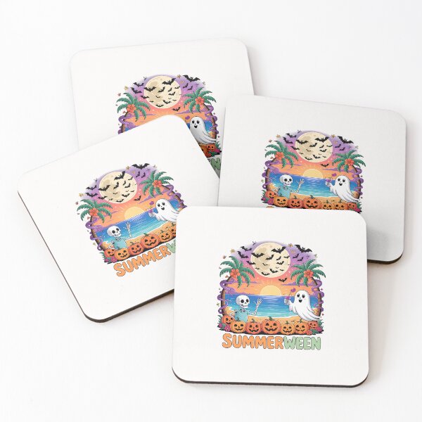 Item preview, Summerween Skeleton Beach Party Halloween Vibes  designed and sold by diyoor.