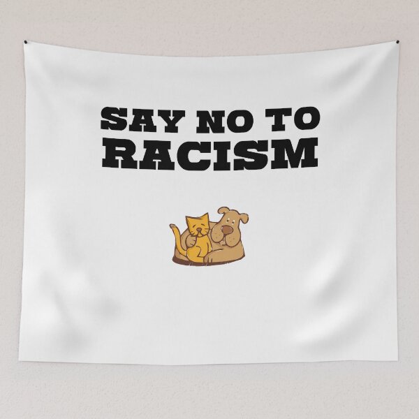 Item preview, DI NO AL RACISMO designed and sold by kailukask.