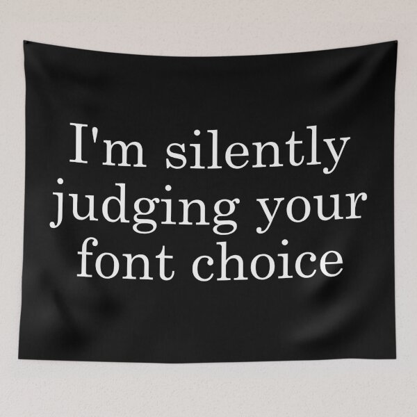 Item preview, I'm silently judging your font choice designed and sold by khallidaart.