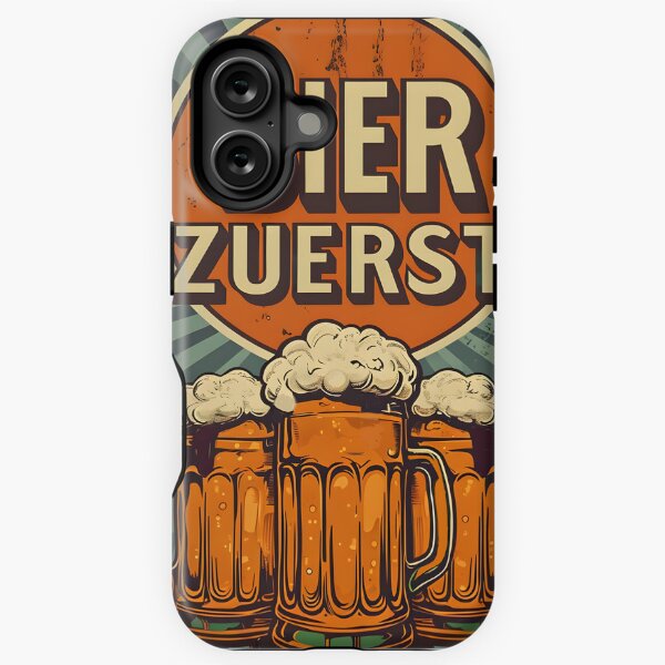 Artikel-Vorschau von Bier zuerst, designt und verkauft von Newrealis.