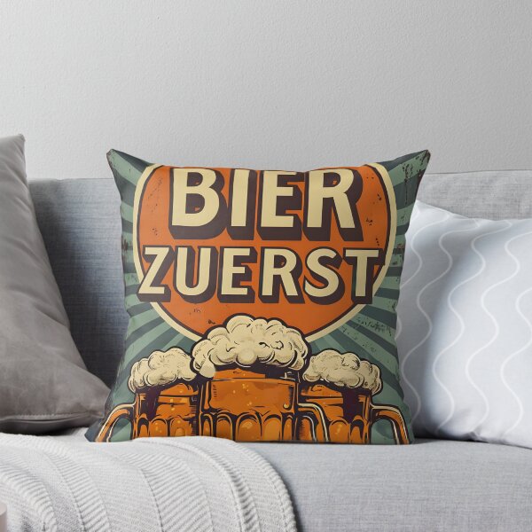 Artikel-Vorschau von Bier zuerst, designt und verkauft von Newrealis.