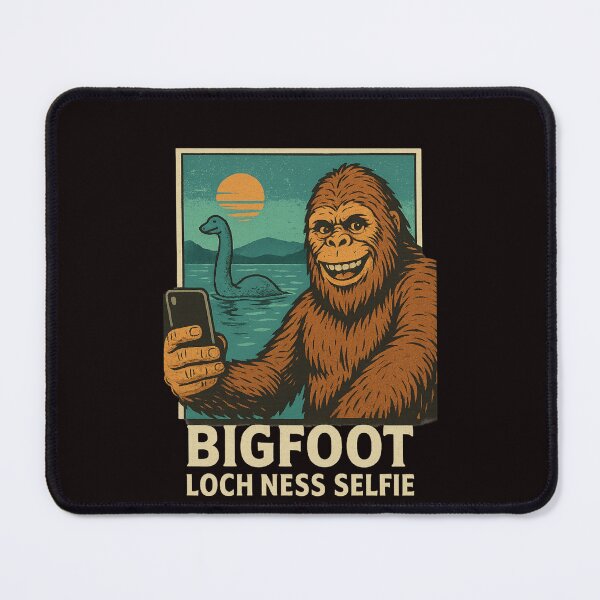 Item preview, BIGFOOT: LOCH NESS SELFIE designed and sold by FrameFlow.
