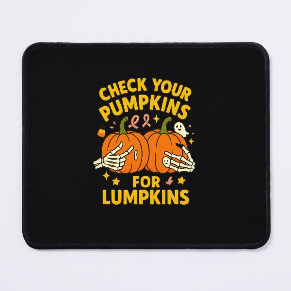 Item preview, Breast Cancer Awareness, Check Your Pumpkins for Lumpkins  designed and sold by diyoor.