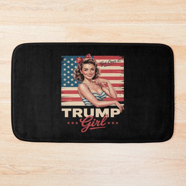 Item preview, Pinup Trump Girl Get Over It Inauguration 2025 designed and sold by splindoershop.