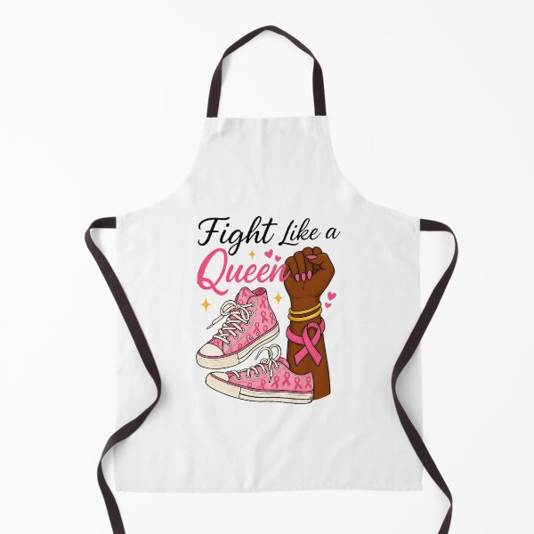 Item preview, Breast Cancer Warrior Fight Like A Queen Afro Girl Sneakers designed and sold by diyoor.