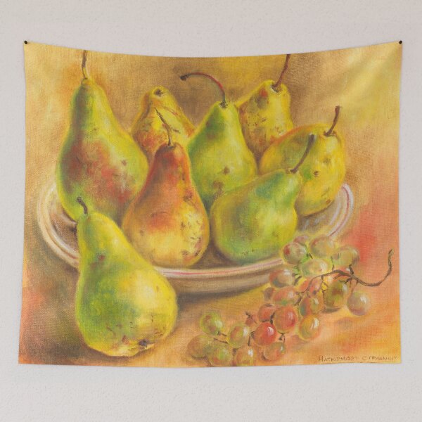 Item preview, Still Life with Pears designed and sold by AleksARTua.