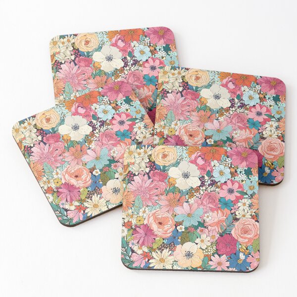 Item preview, Colorful Blooming Flowers designed and sold by CoolPixels.