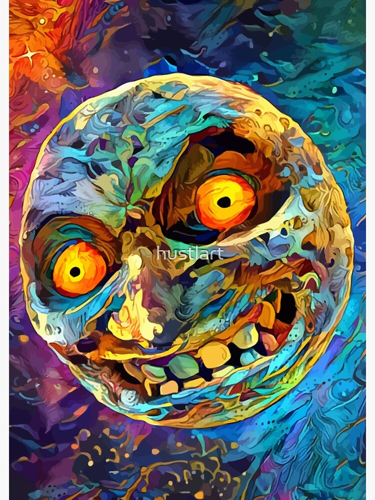 The Moon by hustlart