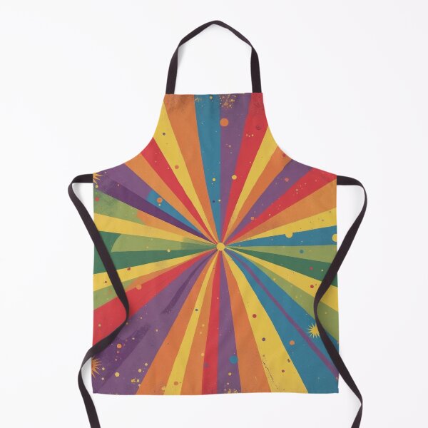 Item preview, Retro Rainbow Burst – Pride Celebration Rays designed and sold by 0606PM.