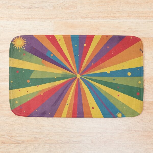 Item preview, Retro Rainbow Burst – Pride Celebration Rays designed and sold by 0606PM.