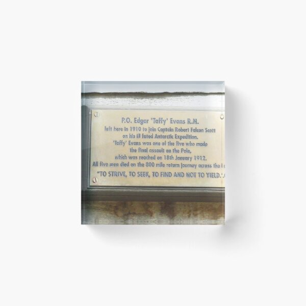 Item preview, Antarctic Expedition Plaque, Swanage designed and sold by wiggyofipswich.