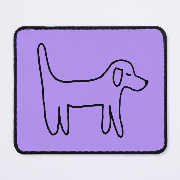 Item preview, Black Dog – Reduced to the Point – on Violet designed and sold by Vision Illustrated.