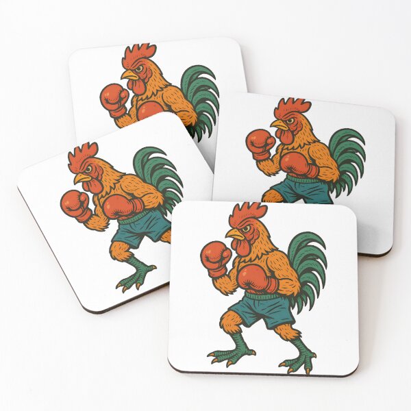 Item preview, Boxing Rooster designed and sold by Deepwood.