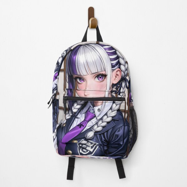 Item preview, Kyoko Kirigiri Danganronpa Anime Girl Purple Eyes School Style designed and sold by mildaclairmo.