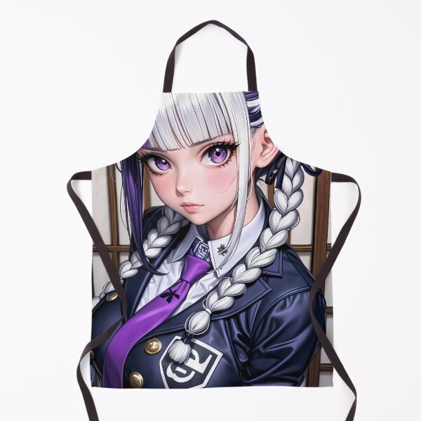 Item preview, Kyoko Kirigiri Danganronpa Anime Girl Purple Eyes School Style designed and sold by mildaclairmo.